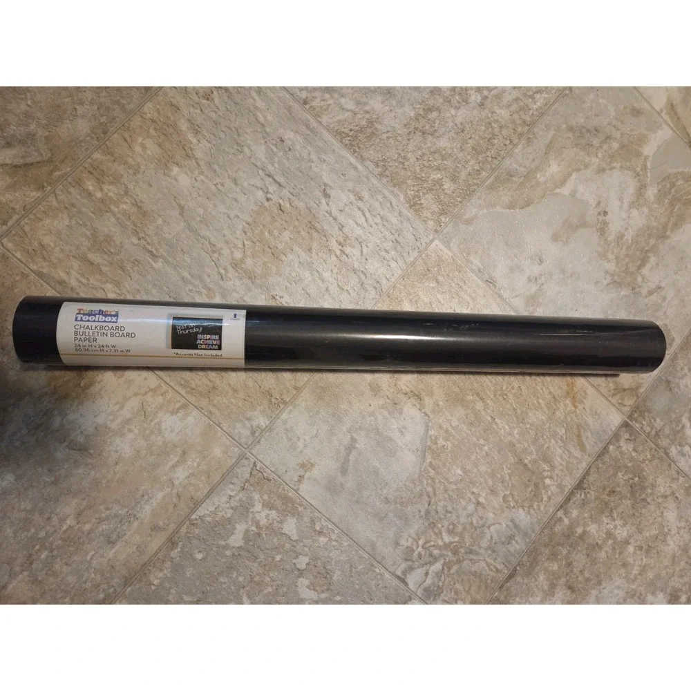 Teachers Toolbox Brand Chalkboard Bulletin Board Paper Roll NWT